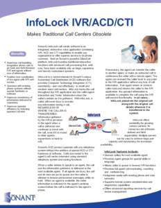 Interactive voice response / Automatic call distributor / Screen pop / Call centre / Answering machine / UniversalCTI / Telephony / Electronic engineering / Computer telephony integration