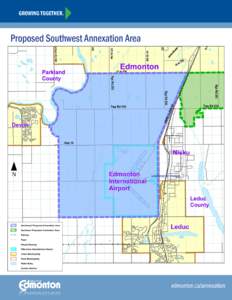 GROWING GROWINGTOGETHER. FAST. 	GROWING SMART. Proposed Southwest