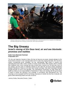 Microsoft Word - The Big Uneasy Gaza Factsheet December 2011