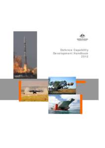 Australian Government Department of Defence Defence Capability Development Handbook 2012