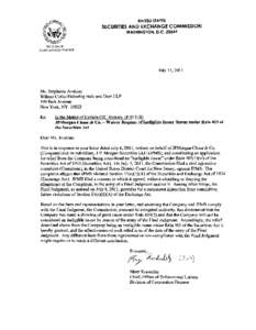 Division of Corporation Finance No-Action Letter: JPMorgan Chase & Co.