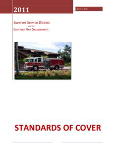 2011  SUNRIVER FIRE DEPARTMENT STANDARDS OF COVER April 1, 2011