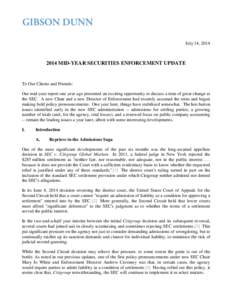 Late-2000s financial crisis / United States securities law / Corporate crime / U.S. Securities and Exchange Commission / Insider trading / Sarbanes–Oxley Act / Dodd–Frank Wall Street Reform and Consumer Protection Act / Robert Khuzami / Mutual fund scandal / Business / Finance / Economics