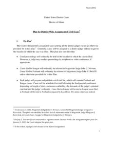 Microsoft Word - Civil Case Assignment Pilot Plan Announcement Revised .docx