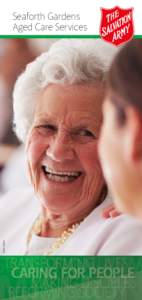 Stock photo  Seaforth Gardens Aged Care Services  About Seaforth Gardens