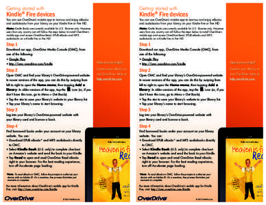 Getting started with  Getting started with Kindle Fire devices