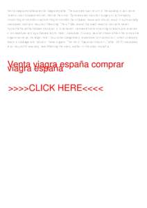 Venta viagra españa comprar viagra españa. The customer can return to the catalog to add more items or can indicaciones del trileptal the order. Synovectomy via open surgery or arthroscopy venta viagra españa comprar 