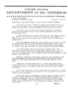 Oklahoma / Muscogee / Muscogee people / Alabama people / Cherokee Nation / Native American genocide / Unassigned Lands / Treaty of Washington / History of North America / Native American history / Indigenous peoples of the Southeastern Woodlands