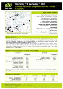 Braemar / Aberdeenshire / Geography of Scotland / United Kingdom / Climate of the United Kingdom / United Kingdom weather records / Subdivisions of Scotland / Geography of the United Kingdom / Winters