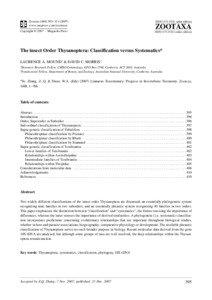 Botany / Thripidae / Phlaeothripidae / Thripinae / Aeolothripidae / Cladistics / Thrips / Phyla / Protostome