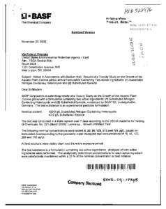8EHQ-09-17745A  TSCA 8(e) Notice
