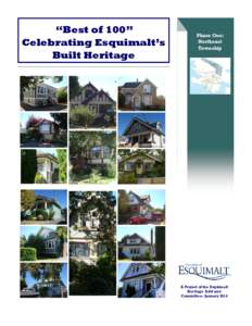 “Best of 100” Celebrating Esquimalt’s Built Heritage Phase One: Northeast