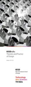 KISDtalks Theories and Practice of Design WinterKISD