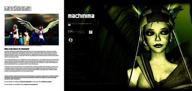Visual arts / Computer animation / Emergent gameplay / Paul Marino / Halo / Machinima: Virtual Filmmaking / Machinima.com / Machinima / Film / Animation