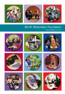 Sid W. Richardson Foundation Annual Report 2012 Supporting nonprofit organizations that serve the people of Texas