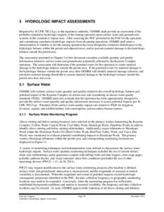 Environment / Water resources / Surface runoff / Moenkopi Formation / Infiltration / Stormwater / Mining / Irrigation / Groundwater / Water / Hydrology / Earth