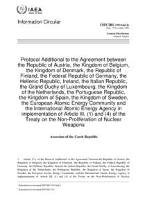 Politics / Nuclear Non-Proliferation Treaty / Treaties of the European Union / International Atomic Energy Agency / European Union / Treaty of Accession / Zangger Committee / International relations / Law / Nuclear proliferation