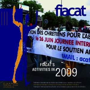 fiacat  FIACAT’S ACTIVITIES IN 27, rue de MaubeugeParis — France