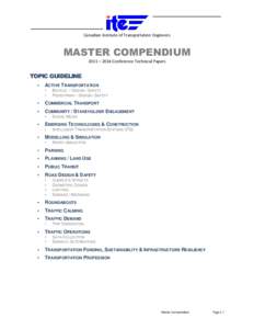 Microsoft Word - Master TOC Online Compendium (v3)