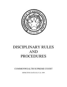 Disciplinary Rules Procedure