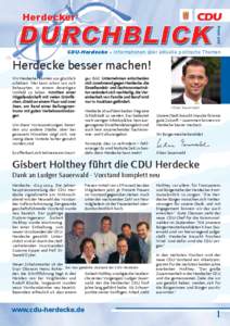 Juni[removed]Herdecker CDU-Herdecke - Informationen über aktuelle politische Themen