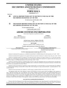 UNITED STATES SECURITIES AND EXCHANGE COMMISSION Washington, D.C[removed]FORM 10-K/A (Amendment No. 1)