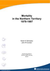 Mortality in the Northern Territory[removed]