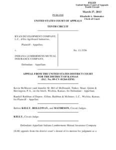 FILED United States Court of Appeals Tenth Circuit March 27, 2013 PUBLISH