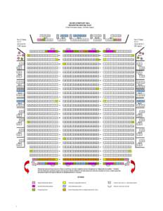 DAVIES SYMPHONY HALL ORCHESTRA SEATING PLAN[removed]Orchestra Seats, 136 Box Seats) 7