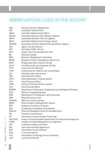 ANNUAL REPORT[removed]Abbreviations used in the Report 10