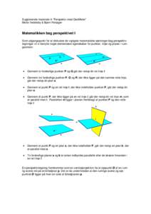 Microsoft Word - Matematikken bag perspektivet  I slut.doc