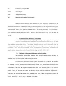 Abuse / Abuse of the legal system / Malicious prosecution / Civil procedure / Lawsuit / Malicious / Plaintiff / Pleading / Abuse of process / Law / Legal terms / Tort law