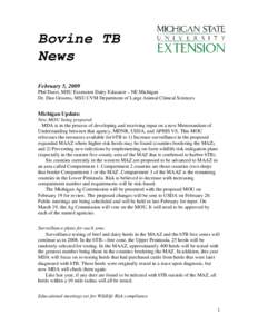 Microsoft Word - Bovine TB News Feb 2009_1.doc