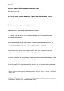 Norwegian society / Multiculturalism / Organisation for Economic Co-operation and Development / Immigration / Immigration to Australia / Immigration to Canada / Europe / Norway / Immigration to Norway