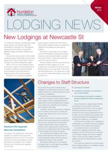 Winter 2012 Lodging News  New Lodgings at Newcastle St