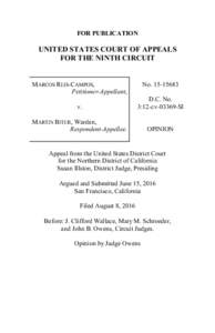 FOR PUBLICATION  UNITED STATES COURT OF APPEALS FOR THE NINTH CIRCUIT  MARCOS REIS-CAMPOS,