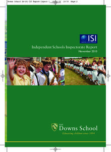 Downs School A4-A5 ISI Report:Layout[removed]:35