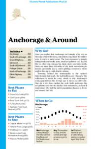 ©Lonely Planet Publications Pty Ltd  Anchorage & Around Includes   Anchorage. . . . . . . . . . 158