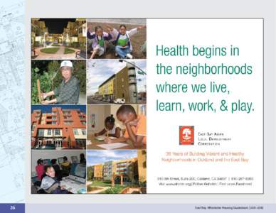 26  East Bay Affordable Housing Guidebook | 2011–2012 Steve and Jennifer Hart