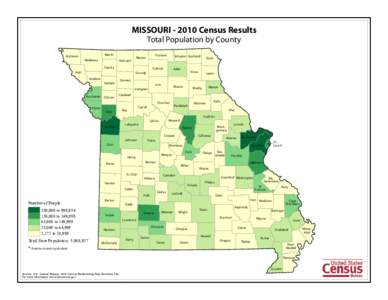 MISSOURI[removed]Census Results Total Population by County Worth Atchison Nodaway