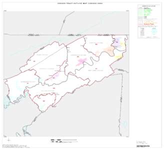 CENSUS TRACT OUTLINE MAP (CENSUS[removed]ABBREVIATED LEGEND SYMBOL NAME STYLE