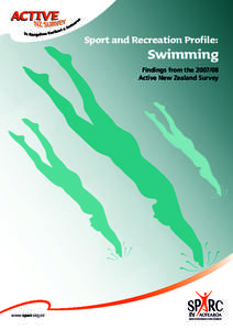 Sport and Recreation Profile: Swimming