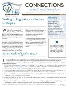 SPRING[removed]Writing to Legislators – effective strategies. BY KORRI WARD, PARTNERS IN POLICYMAKING GRADUATE, CLASS 2007 & PARENT CONSULTANT FAMILY TIES OF NEVADA