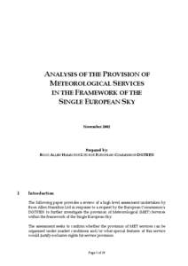 Microsoft Word - ANALYSIS OF THE PROVISION OF METEOROLOGICAL SERVICES l - a.