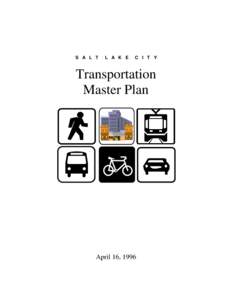 Salt Lake City Transportation Master Plan