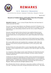 Thein Sein / Aung San Suu Kyi / East Asia Summit / International reaction to the 2007 Burmese anti-government protests / International reaction to the United States presidential election / Burmese people / Asia / Burma