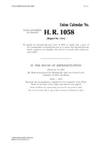 F:\R\114\RH\H1058_RH.XML  H.L.C. Union Calendar No. 114TH CONGRESS