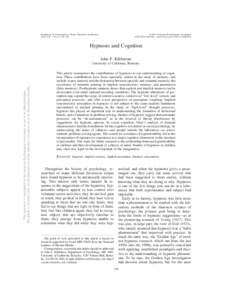 Psychology of Consciousness: Theory, Research, and Practice 2014, Vol. 1, No. 2, 139 –152 © 2014 American Psychological Association/$12.00 http://dx.doi.orgcns0000014