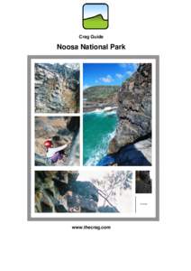 Crag Guide  Noosa National Park www.thecrag.com