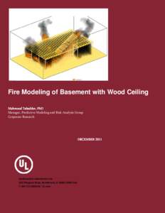 UL Report on Fire Modeling of Basement with Wood Ceiling 2011